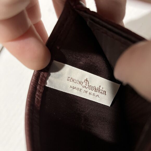 Leather Wallet Raven Works Studio Deer Skin Bi-Fold Chocolate Brown - Picture 6 of 6